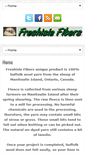 Mobile Screenshot of freshislefibers.com